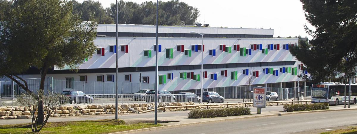 Nice automation at the Groupe Scolaire Henri Wallon in Nîmes, France