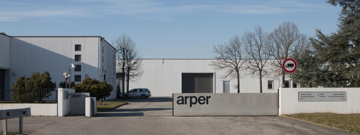 Nice automation at Arper Headquarters in Monastier di Treviso, Italy